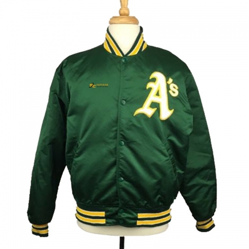 Satin Varsity Jacket