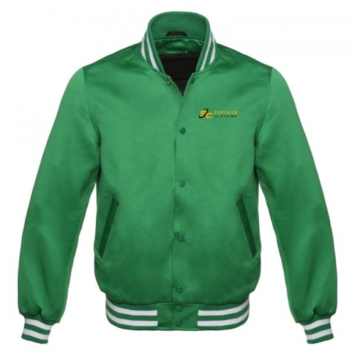 Satin Varsity Jacket